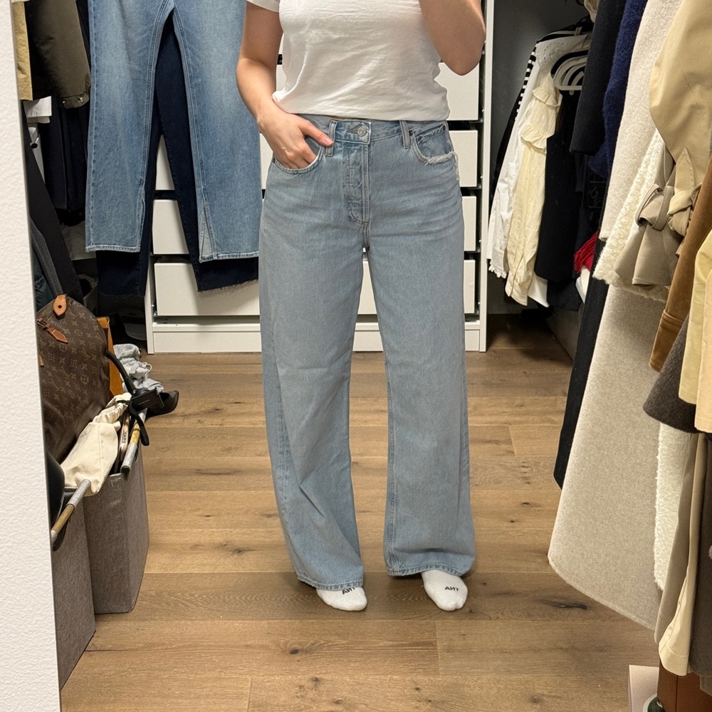 Agolde Low Slung Baggy Jeans